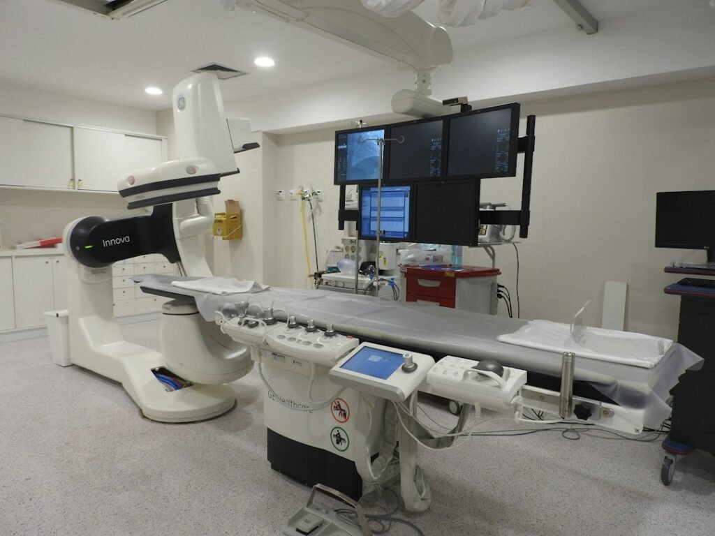 Medical imaging equipment used in radiation monitoring and safety