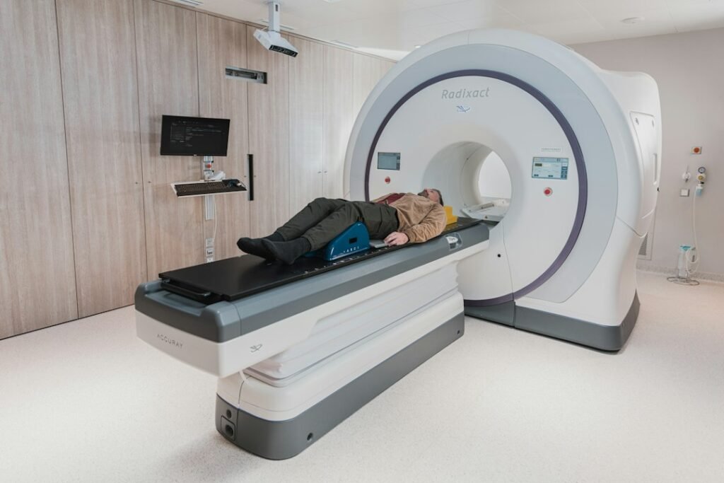 Medical imaging equipment used in a radiation safety environment