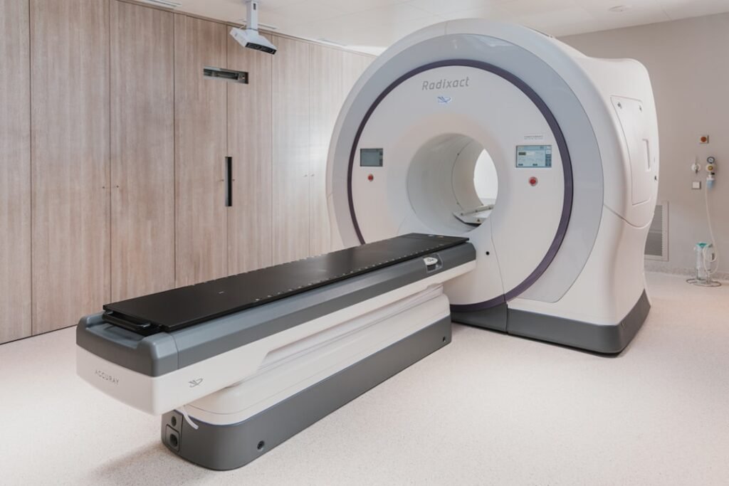 Medical radiation equipment used in a clinical environment