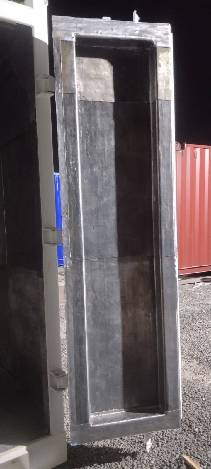 Exterior of the ADNOC container shielding project in Abu Dhabi