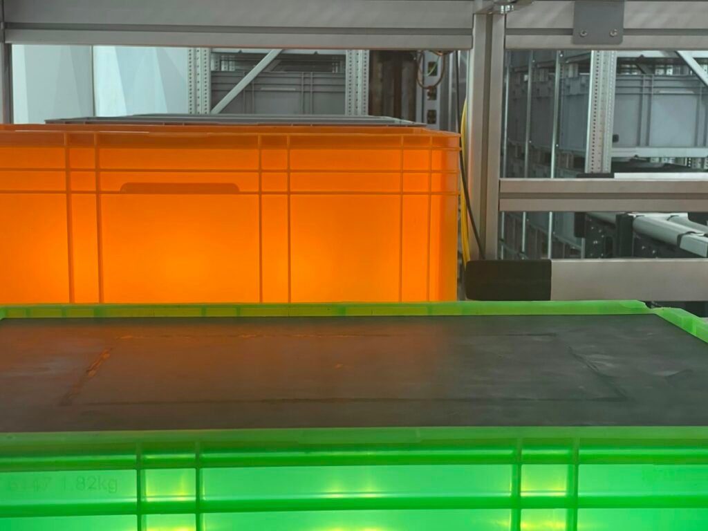 Industrial container and metal enclosure illustrating radiation shielding project design in Dubai
