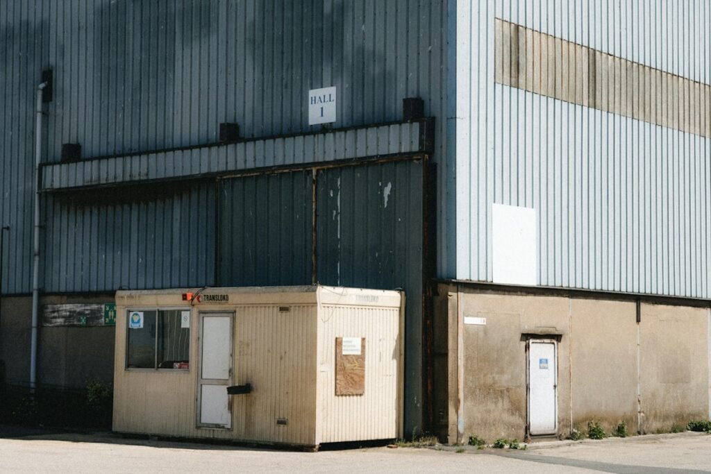 Portable industrial enclosure illustrating containerized shielding project considerations in Umm Al Quwain